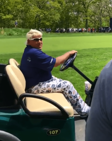  John Daly told fans his knee felt 'like s***' during the first round of the PGA