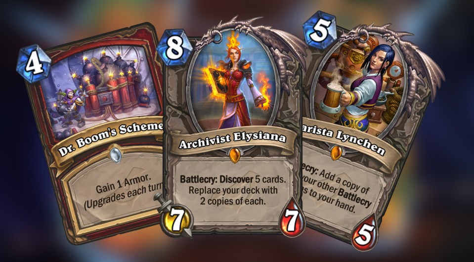  Hearthsone is a card game that is easy to pick up, but very hard to master