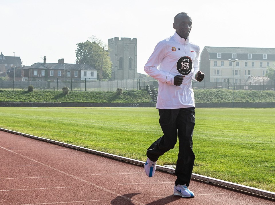 The 34-year-old ran two hours one minute 39 seconds in Berlin last September, smashing the official record by 78 seconds