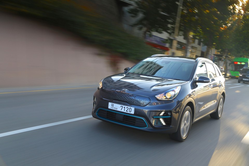  The E-Niro can last 253 miles on a single charge