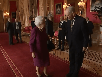  The Queen was congratulated by the Former Prime Minister of Canada Jean Chrétien