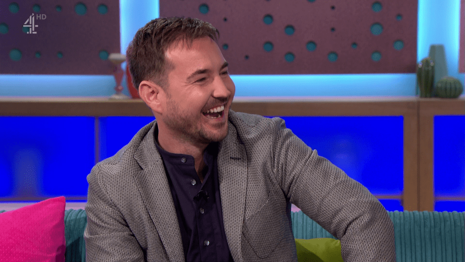  Sunday Brunch viewers were surprised by Martin Compston's real accent