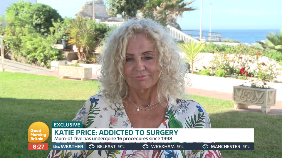  Katie's mum Amy revealed she had botox in the past before she fell ill