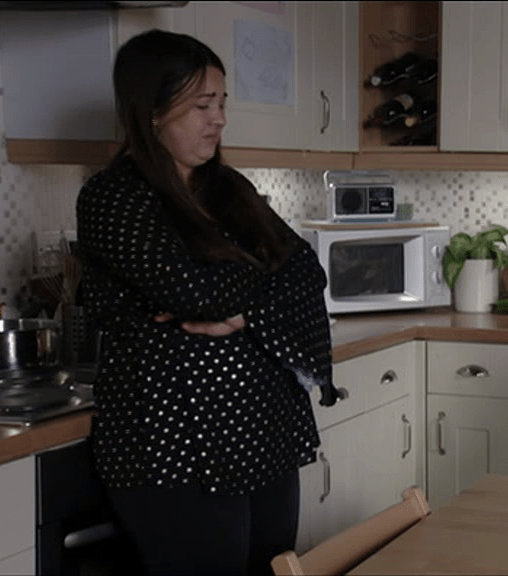  Fans joked that Stacey Slater is preggers