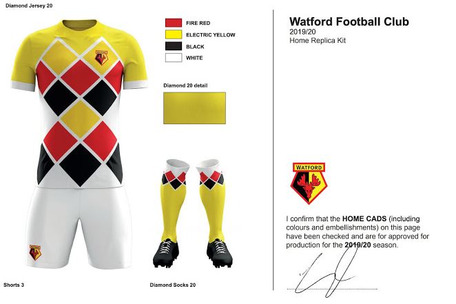  Watford trolled fans by releasing a fake kit on April Fool's Day