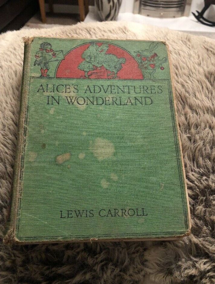  This copy of Alice's Adventures in Wonderland was a first edition