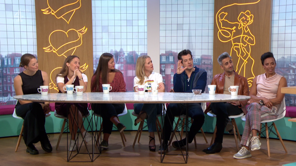  Mark Ronson revealed that Calvin was a huge garden enthusiast while on Sunday Brunch yesterday