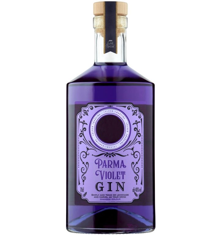  The gin tastes of parma violets and even changes colour when mixed with tonic