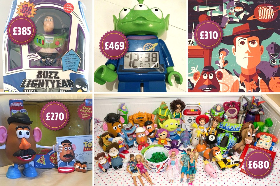  Your Toy Story toys collection could be worth a fortune on eBay