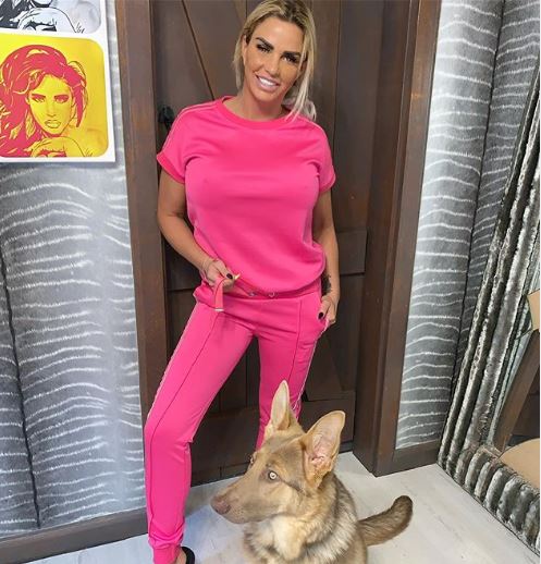  Katie Price shared a short clip of her daughter Princess, 11, singing her new single Hurricane on Instagram