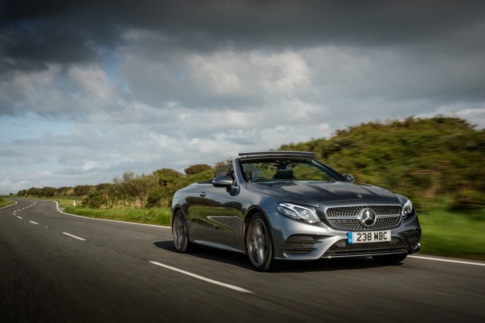  The E-Class is one of the most stylish convertibles on the market