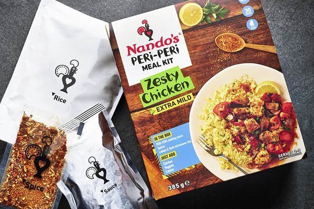  Nando's has started selling meal kits in Tesco