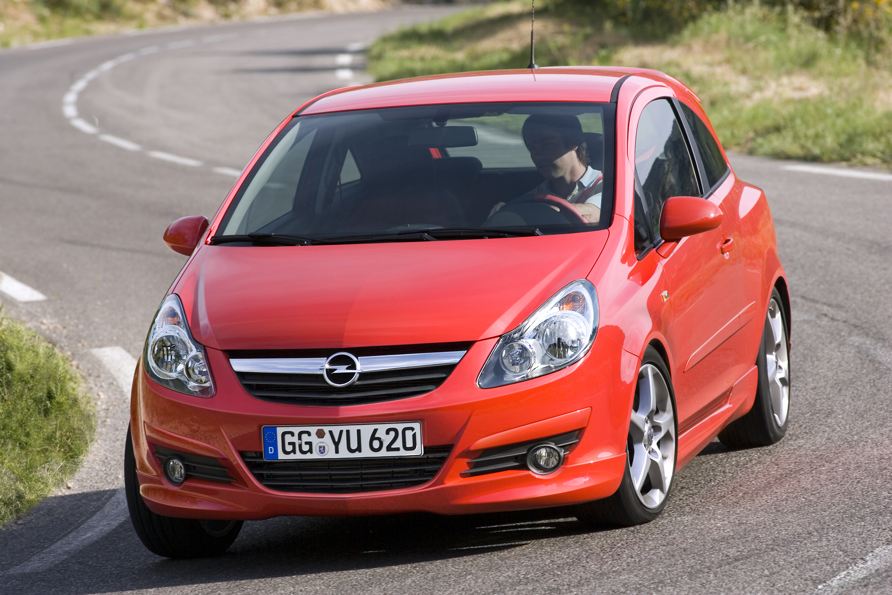 Rodri's first car was an old Opel Corsa he bought off an elderly lady