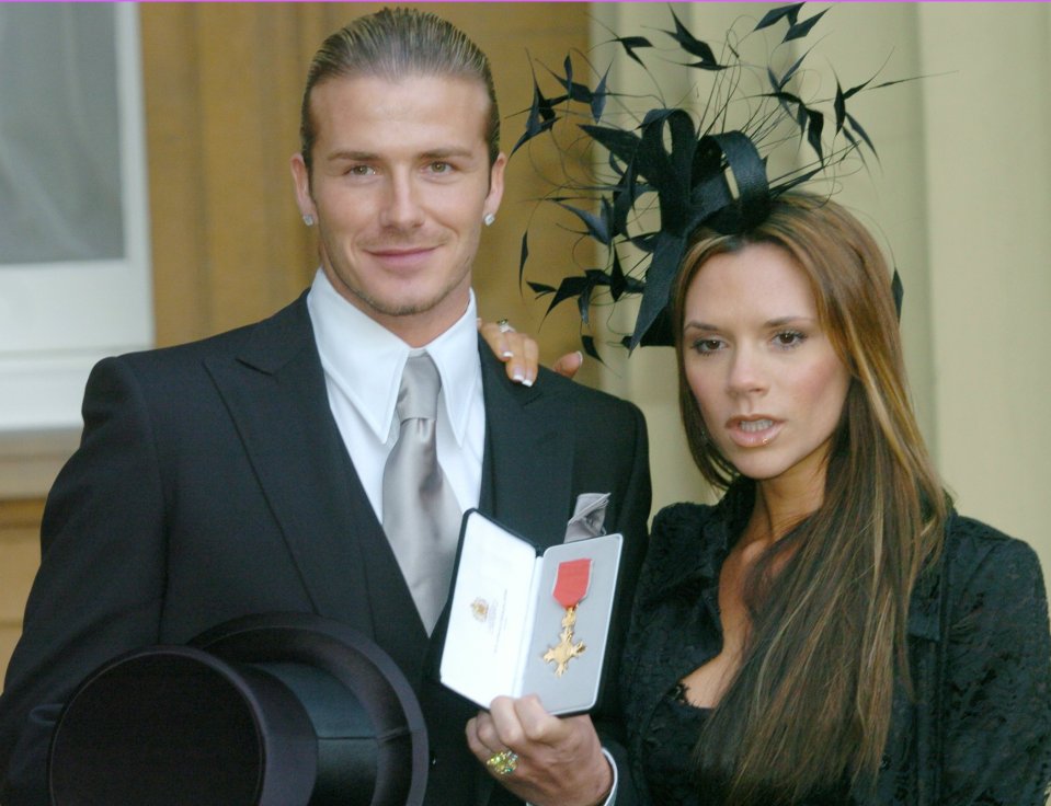  David Beckham was extremely disappointed not to have got a knighthood