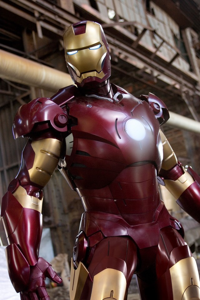  The flying contraption resembles the super suit worn by Marvel superhero Iron Man