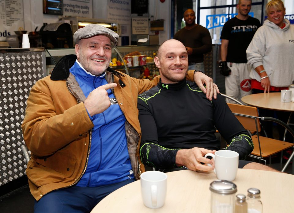  Tyson Fury's dad John revealed it was like looking after a newborn baby while his son was battling depression