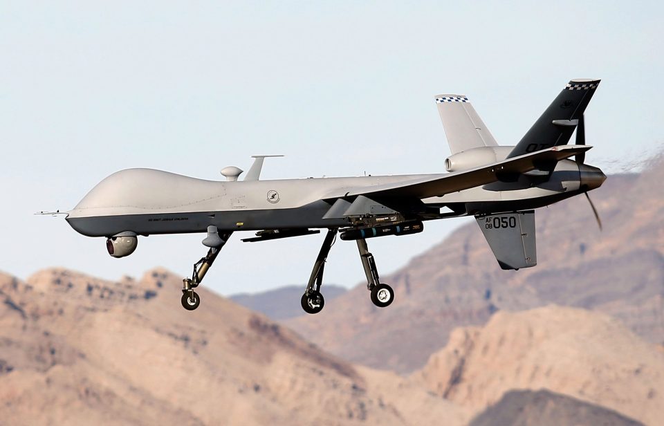  Iran fired at a US MQ-9 Reaper drone as it monitored the Gulf of Oman on Thursday just hours before two tankers were blasted by mines allegedly placed by Iranian forces, a Pentagon official revealed