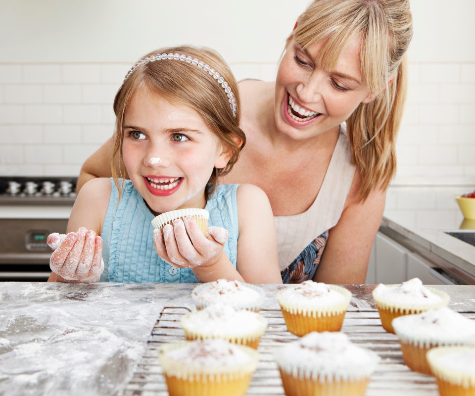  Oddly, the school were fine with Virginia's daughter eating a muffin