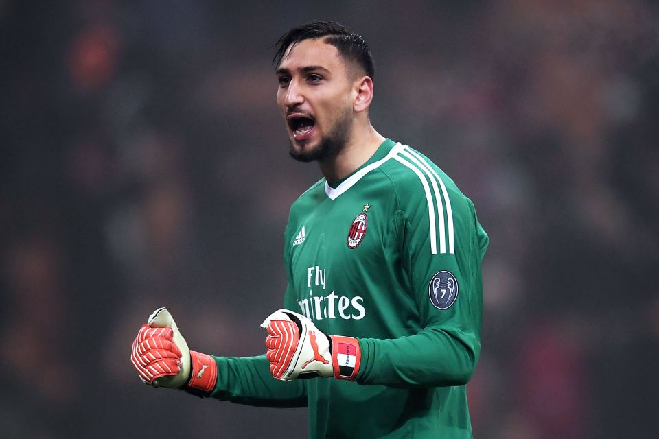  Gianluigi Donnarumma is being targeted by PSG as Gianluigi Buffon's replacement