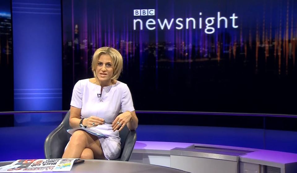  Emily Maitlis is under fire for alleged bias