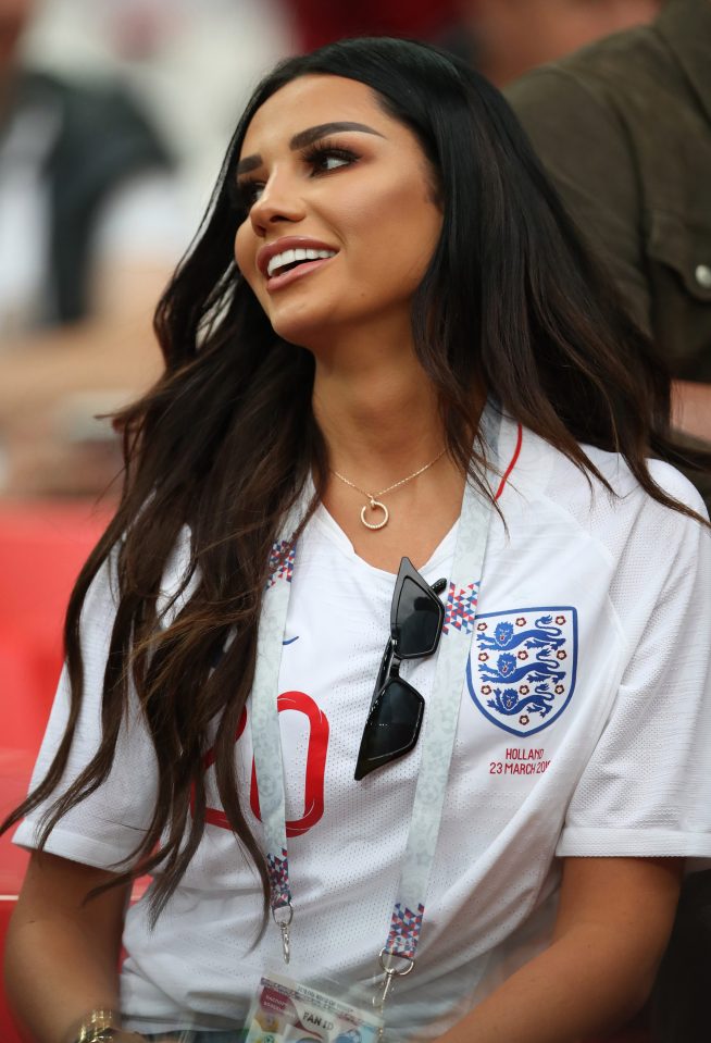  Ruby Mae turned heads in the crowd at the World Cup in Russia