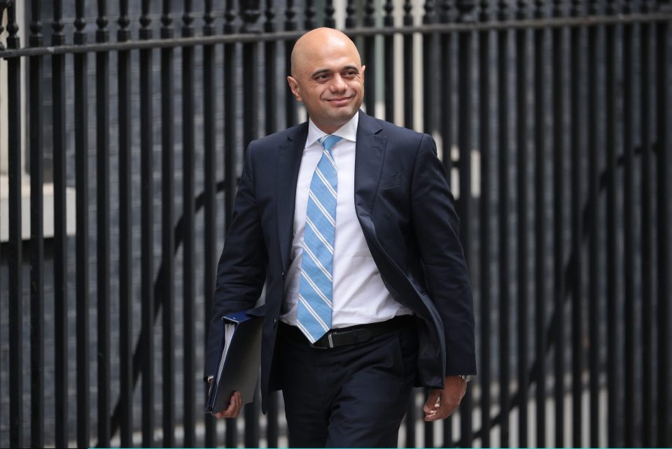  Sajid Javid said his party must get on and deliver Brexit