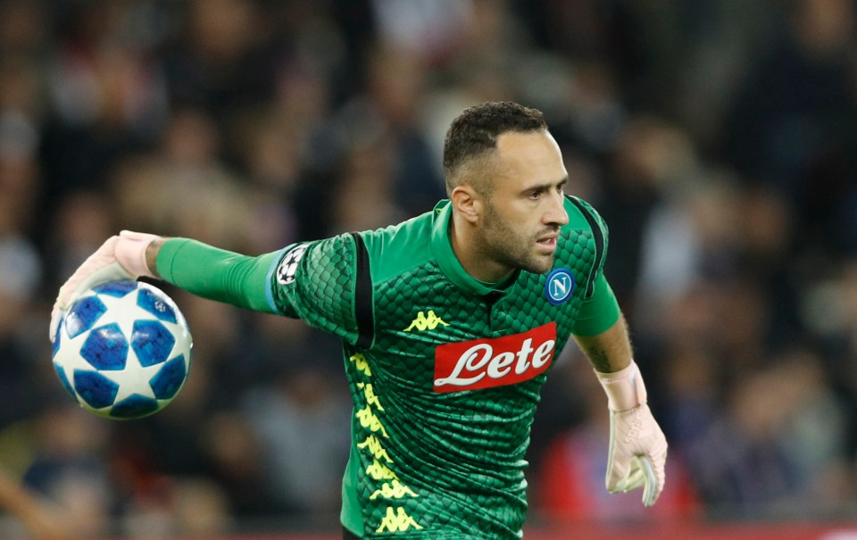 David Ospina is hoping to make his loan move from Arsenal to Napoli permanent