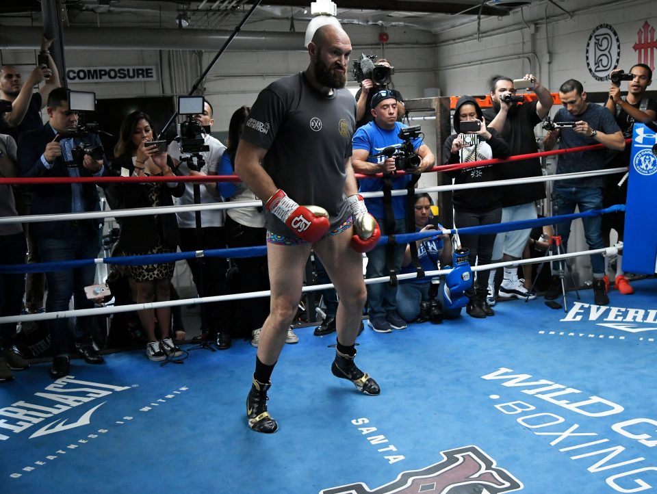  Fury revealed he was forced to ditch boxing in his pants for fears of 'indecent exposure'