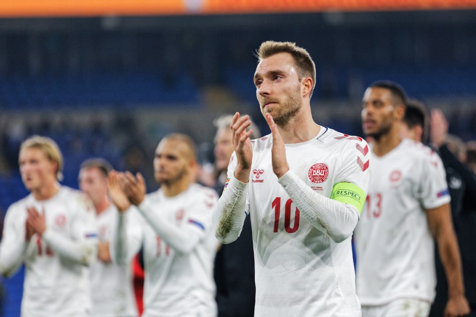  Christian Eriksen will hope to carry his Tottenham form onto the international stage.