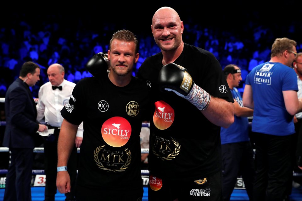  After meeting trainer Ben Davison the Gyspsy King was inspired to make a comeback and won two fights in 2018