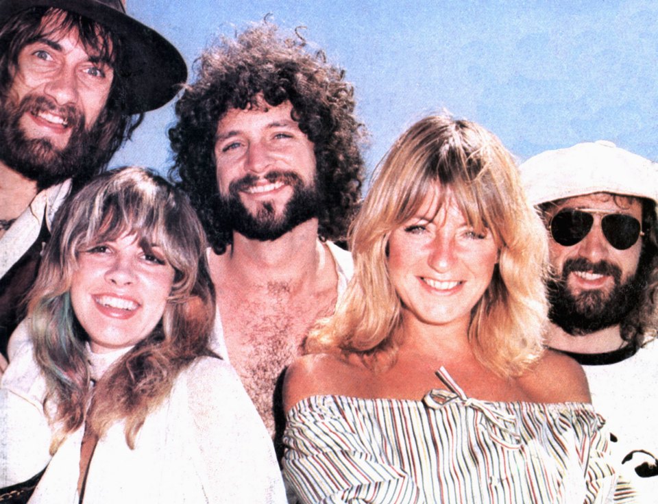  Classic Mac from left, Mick, Stevie Nicks, Lindsey Buckingham, Christine McVie and John McVie in 1975