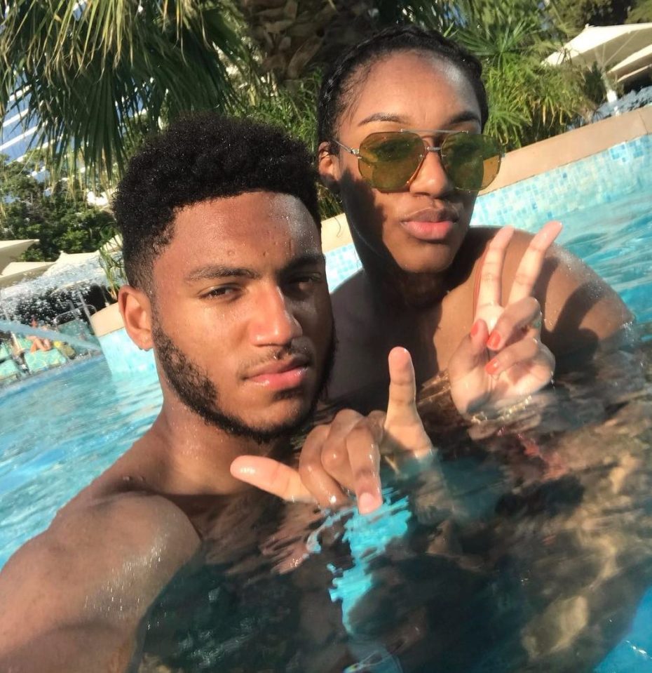  Joe Gomez proposed to his girlfriend in December 2018