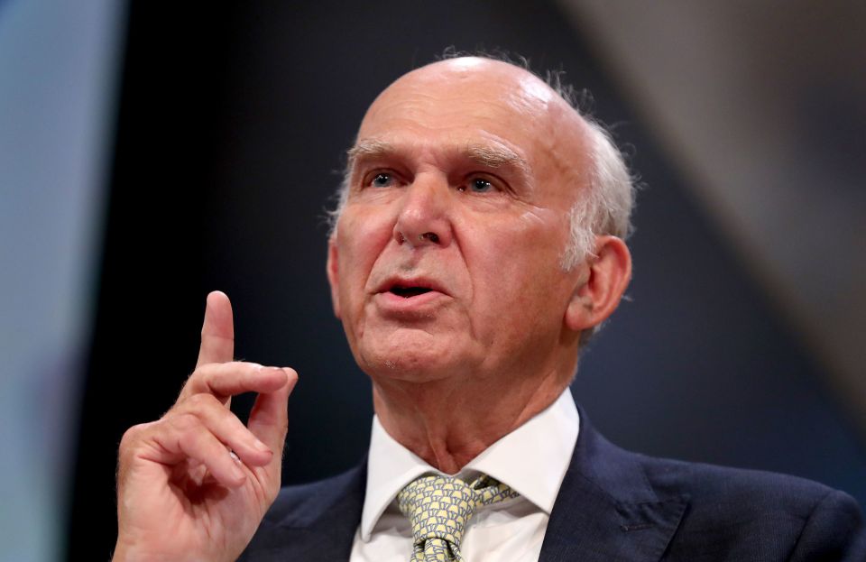  Sir Vince Cable tonight hailed Umunna as a 'formidable, serious political figure'