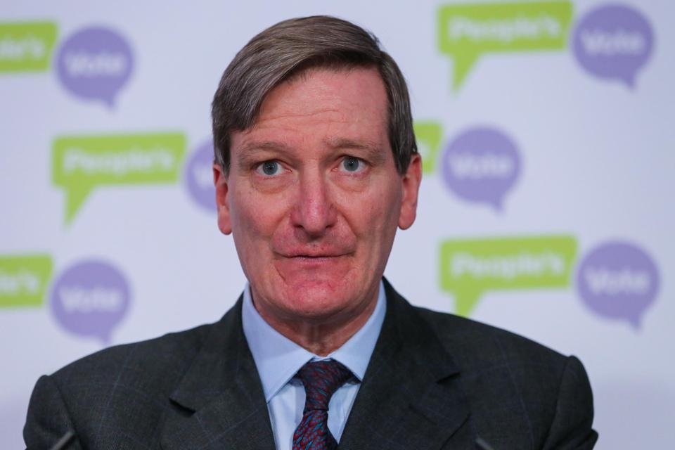  Tory MP Dominic Grieve is plotting to block a No Deal Brexit