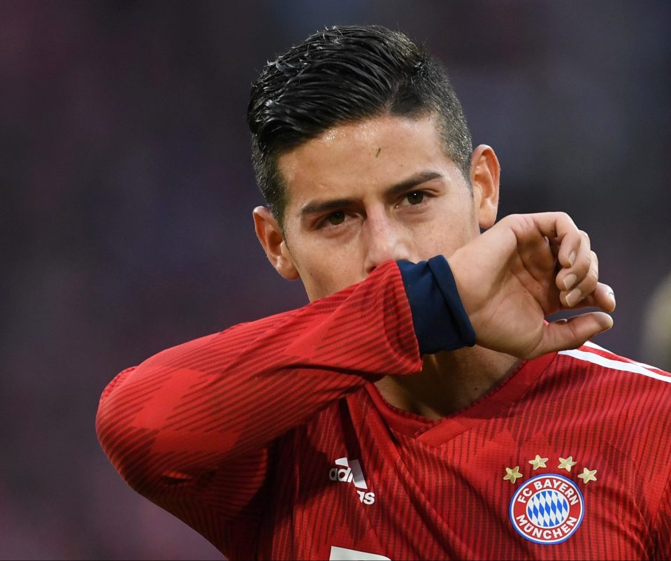  James Rodriguez is on his way out of Bayern Munich and possibly on his way to Juventus if Cristiano Ronaldo has anything to do with it