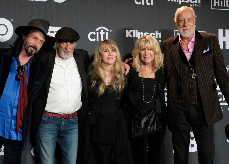  Mike Campbell, John McVie, Christine McVie and Mick Fleetwood