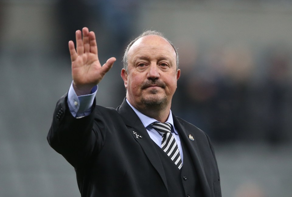  Rafa Benitez could wave goodbye to Newcastle this summer