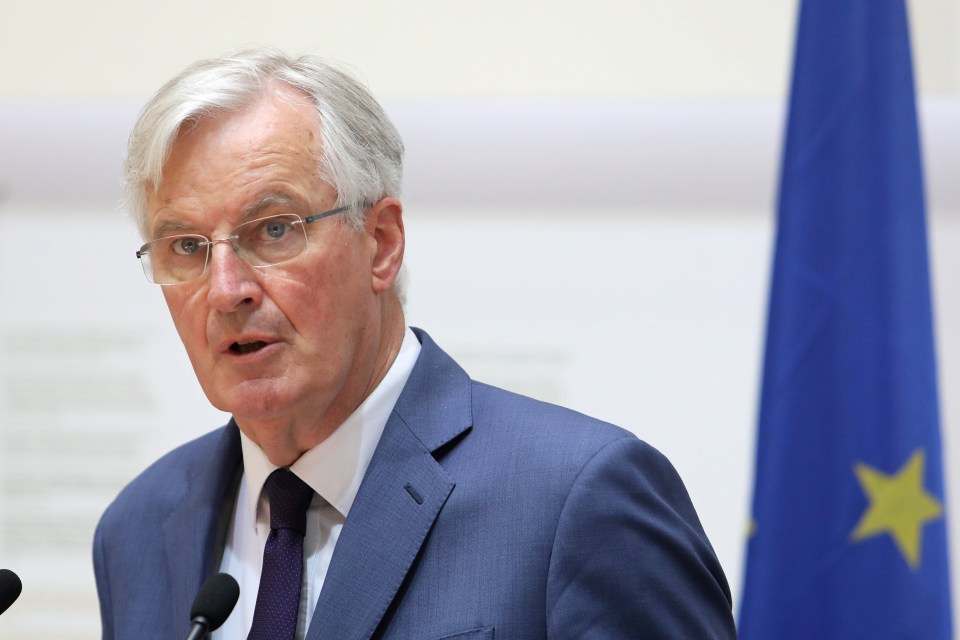  Pig-headed Michel Barnier is blocking the UK from getting a good Brexit deal - the sooner he is out of a job the better