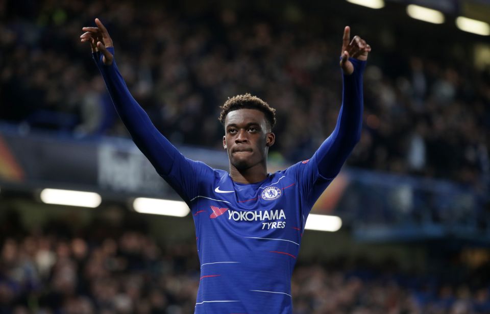  Callum Hudson-Odoi is set to sign a new five-year contract with Chelsea