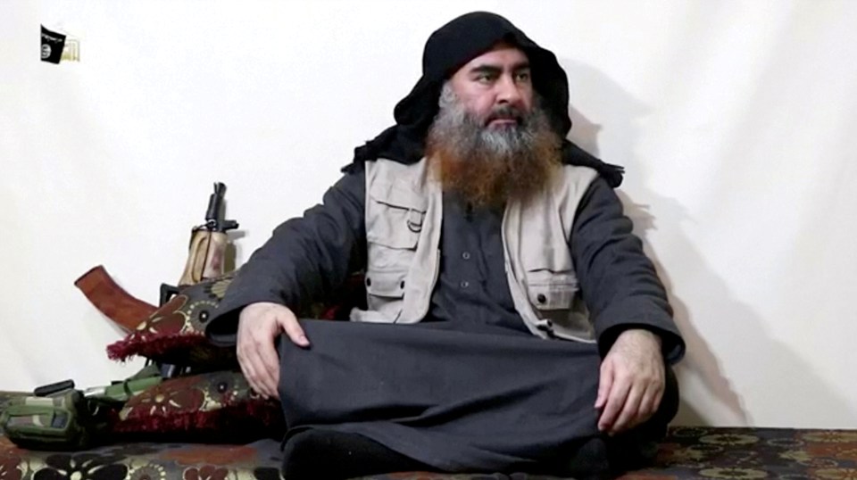  A man purported to be IS leader Abu Bakr al-Baghdadi in film released in April