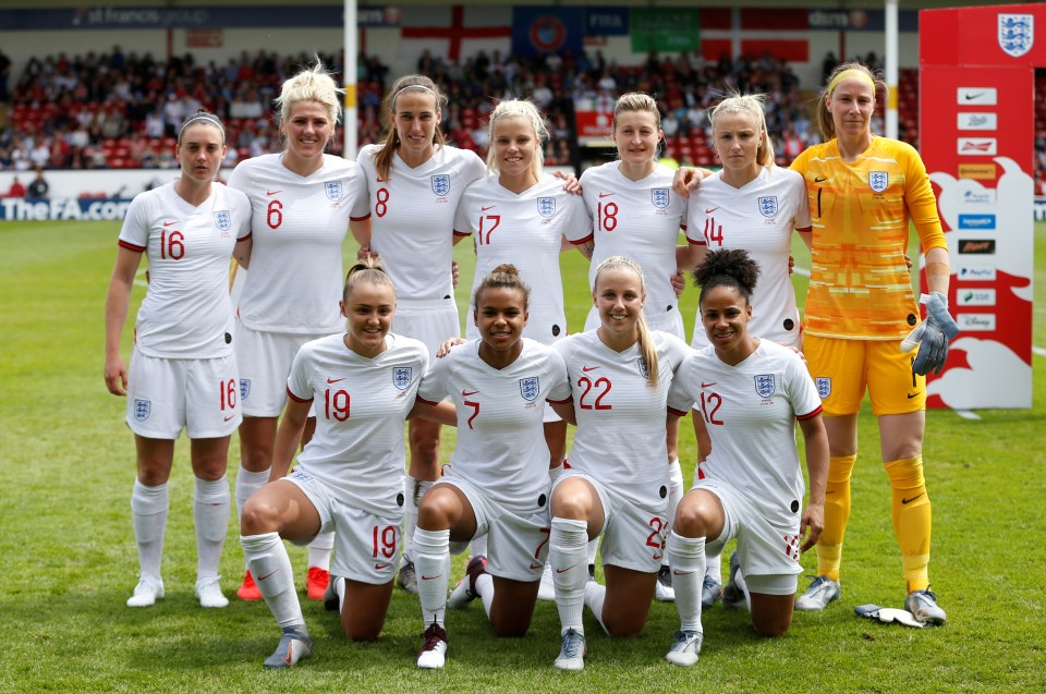  England's Lionesses, whose efforts in the World Cup will be watched by up to a billion sports fans