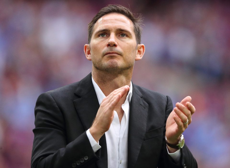  Frank Lampard is widely tipped to take over the reins at Chelsea