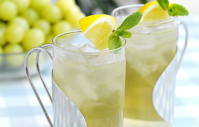  TIP: Make lemon ice cubes in advance. Simply grate the zest of a lemon and pop a couple of pieces of zest into each square, fill with water and freeze