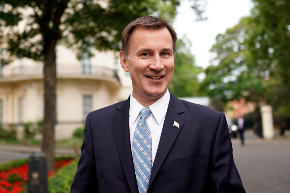  Jeremy Hunt was one of the first to announce his bid