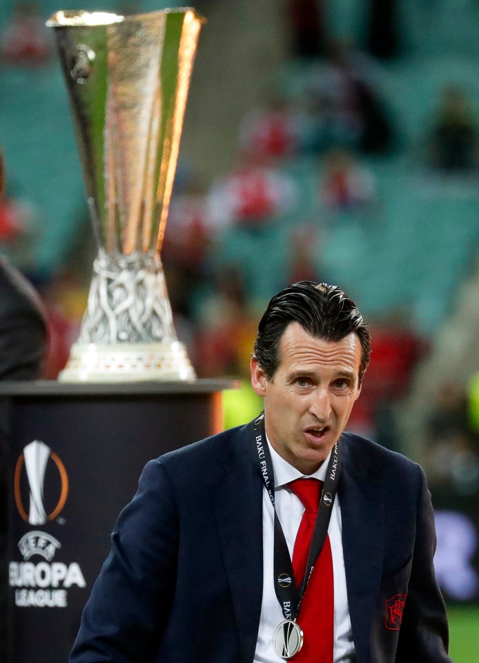  Emery missed out on a trophy he has built a career around