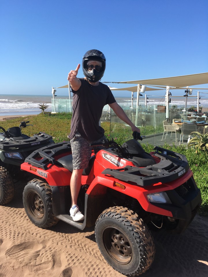  There are plenty of activities to try, like karting, paintball and quad biking