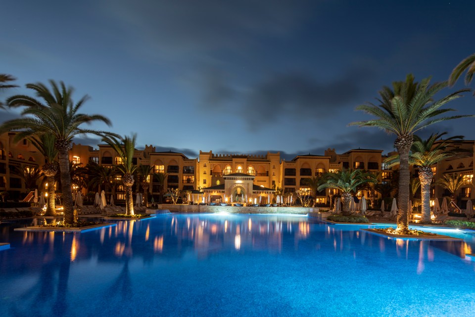  The five-star Mazagan Beach Resort near Casablanca