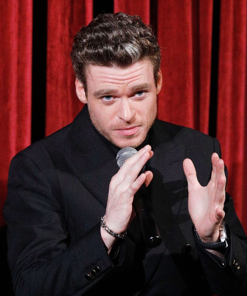 Actor Richard Madden on stage during The Academy of Motion Picture Arts and Sciences official screening of "Rocketman"