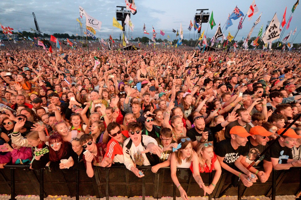 The band have never headlined the iconic festival