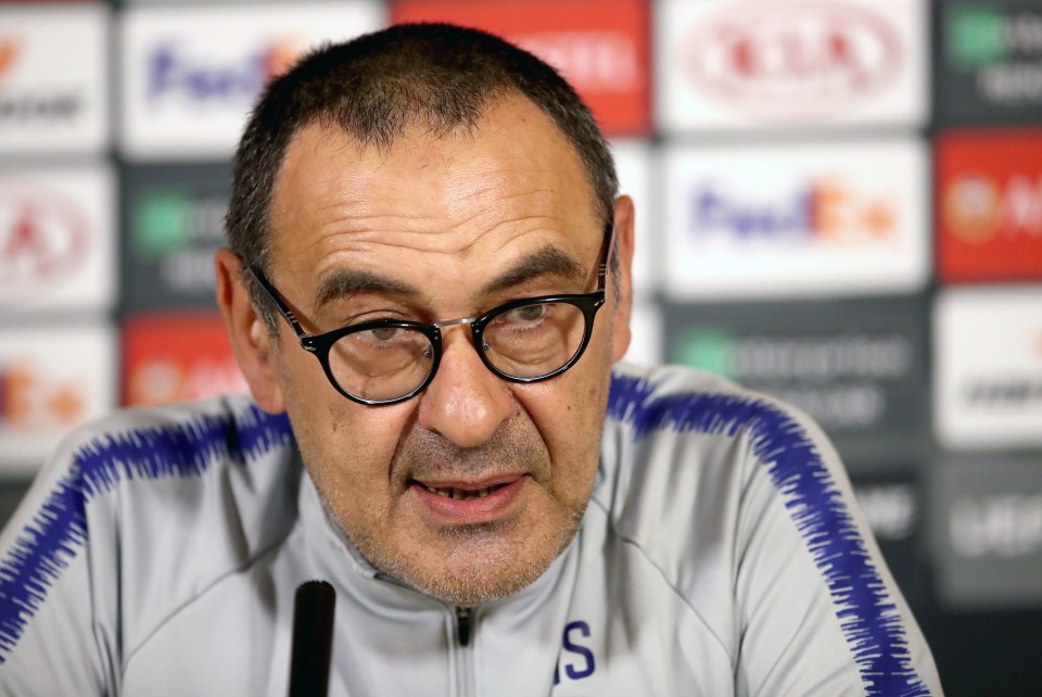 Sarri has admitted to feeling homesick